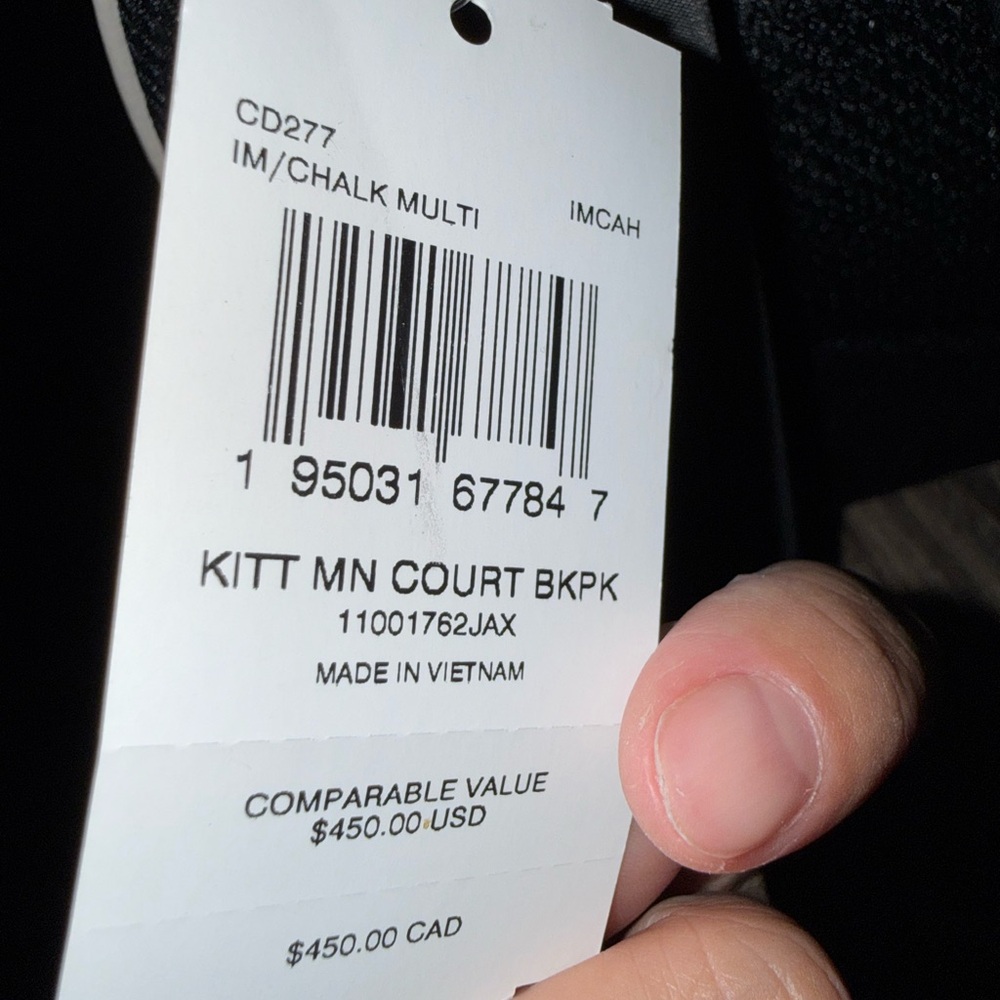 Coach Cream Backpack with 🐈 cat - Picture 4 of 4